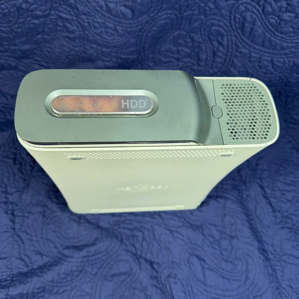 Microsoft Xbox 360 Original White Console 20GB HDD Feb 2006 Missing Door